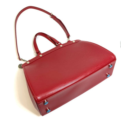 Louis Vuitton M4030E Epi Bag Shoulder Bag 2Way Hand Bag Carmine Red