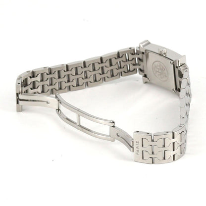 Herms H Watch D Hh1.130 Ss Quartz Wristwatch