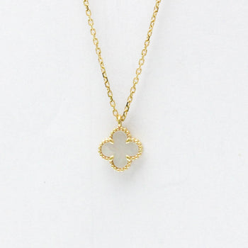 Van Cleef & Arpels Sweet Alhambra Yellow Gold (18K) Mother Of Pearl Men