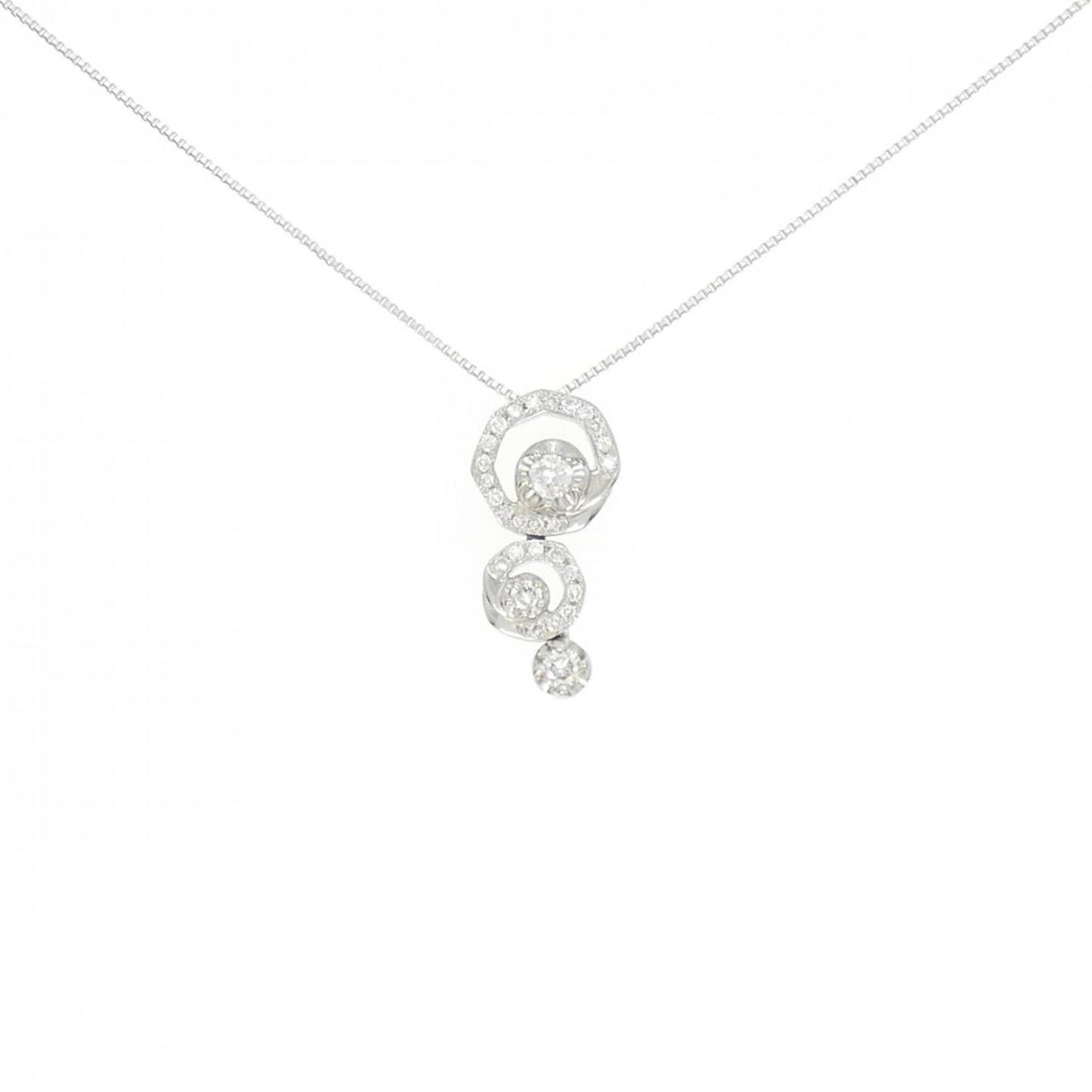 Vendome Diamond Necklace 0.26Ct