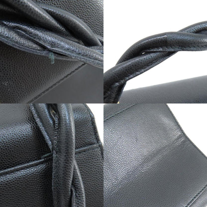 Chanel Coco Mark Shoulder Bag Caviar Skin