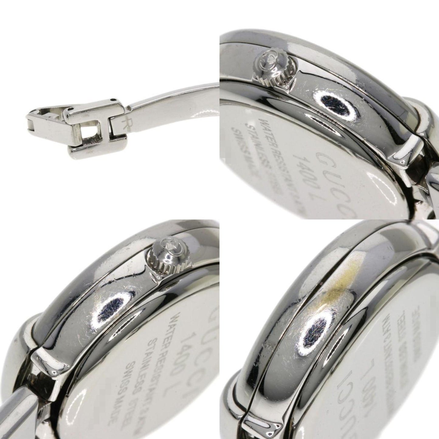 Gucci 1400L Watch Stainless Steel Ss