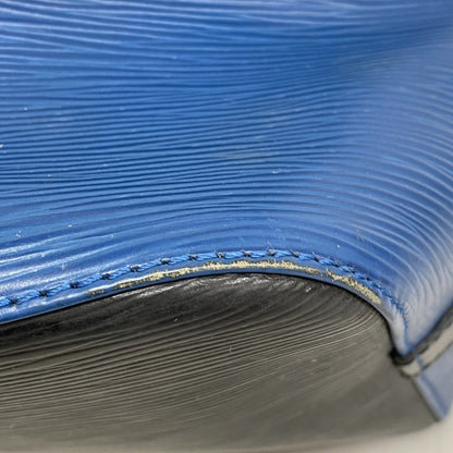 Louis Vuitton Epi Two-Tone Petit Noe Shoulder Bag M44152 Toledo Blue Noir