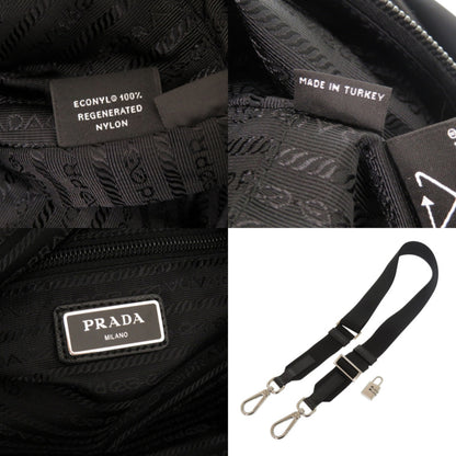Prada Nylon Black Boston Bag 1363 Prada