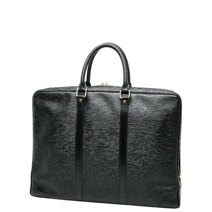 Louis Vuitton Epi Porte-Document Voyage Business Briefcase M59162 Noir Black Leather