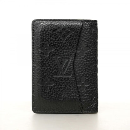 Louis Vuitton Monogram Taurillon Organizer De Poche Card Case M69044 Black