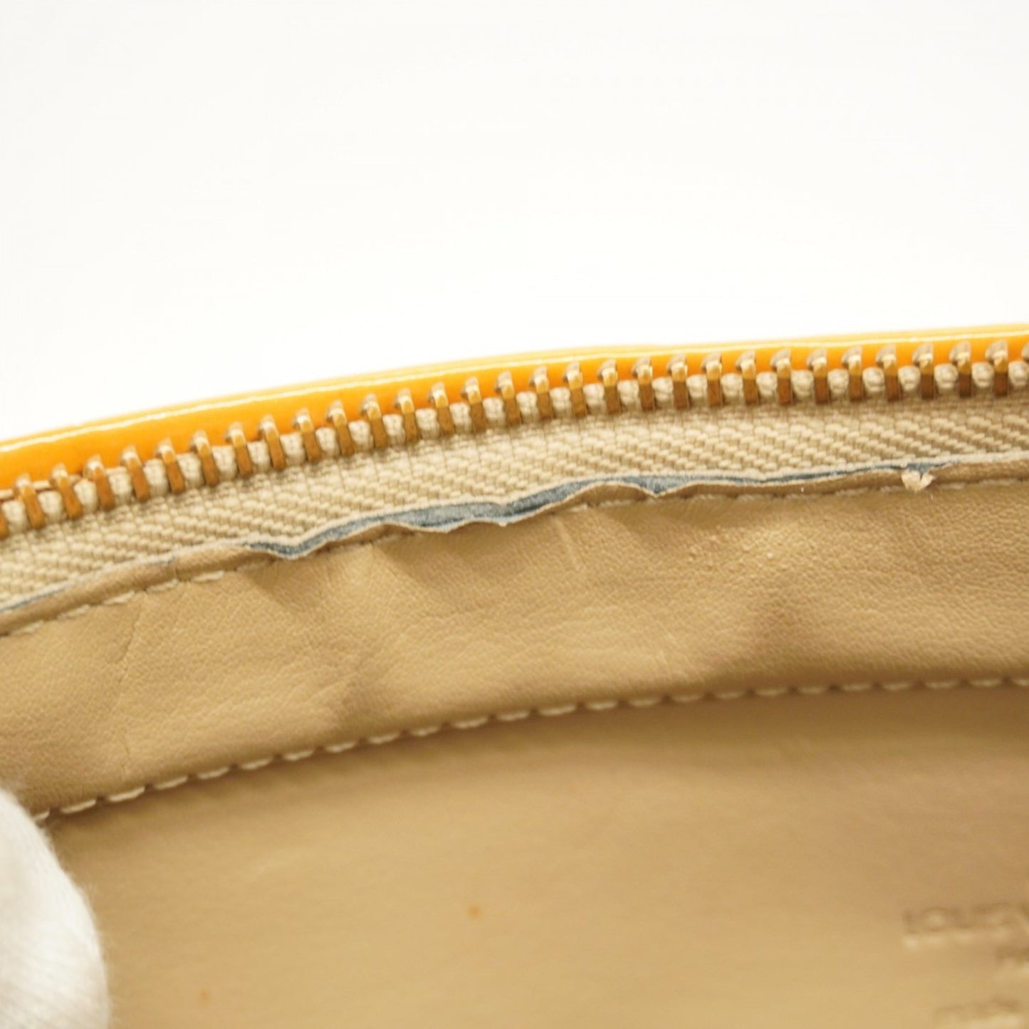 Louis Vuitton Vernis Houston Tote Bag M91004 Beige