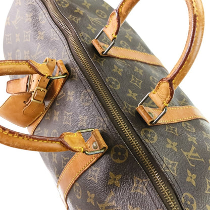 Louis Vuitton Monogram Keepall 45 Boston Bag M41428 Brown
