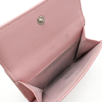 Chanel Matelasse Coco Mark Tri-Fold Wallet