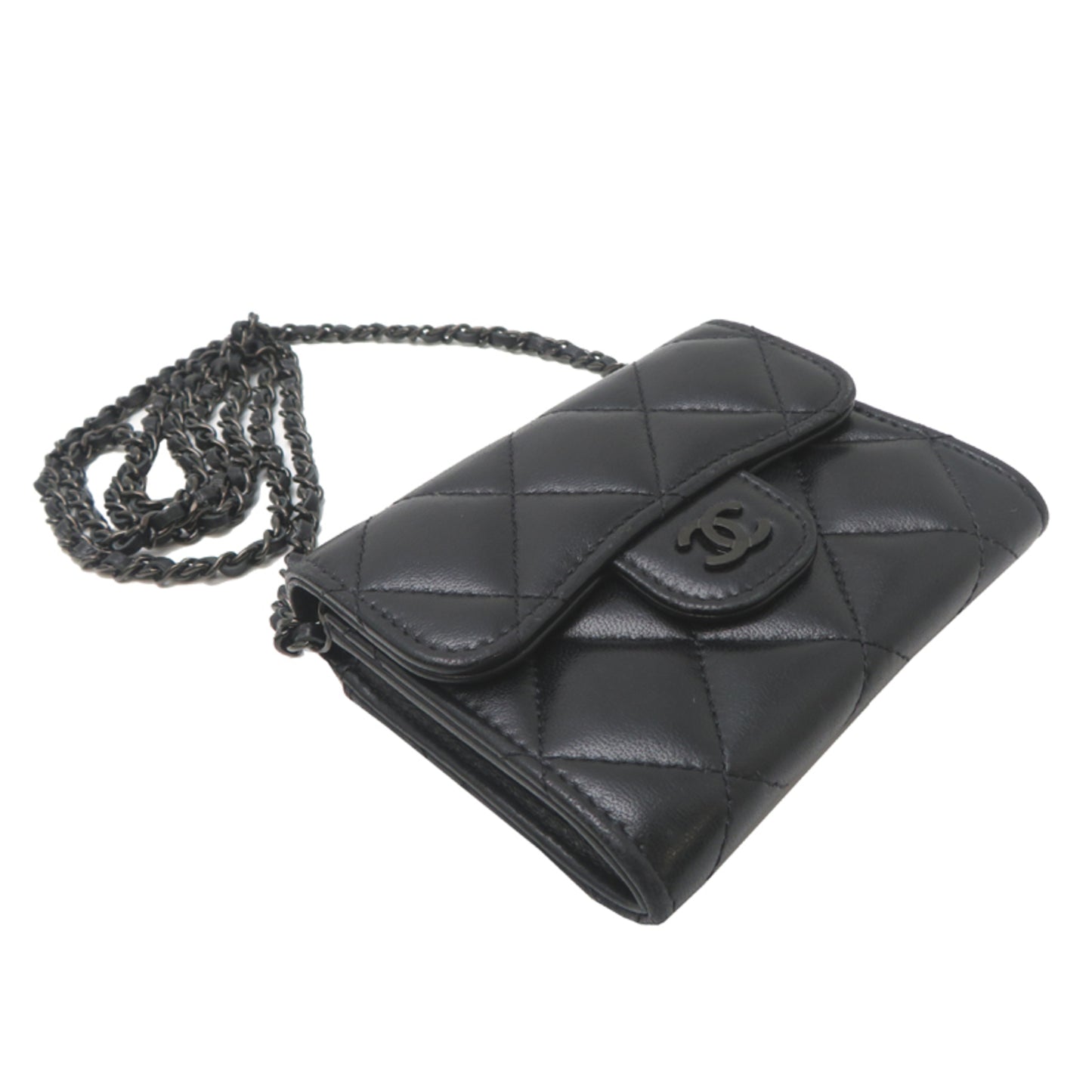 Chanel Matelasse Chain Wallet