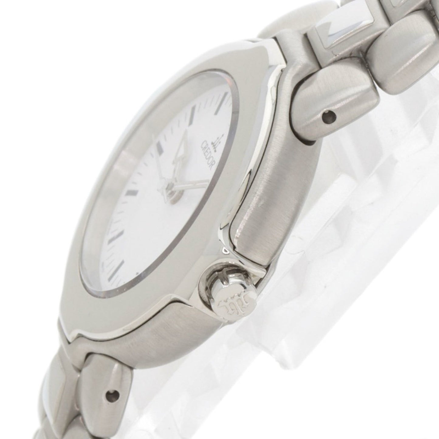 Seiko Gsab003 4N71-0040 Credor Neptune Stainless Steel Watch