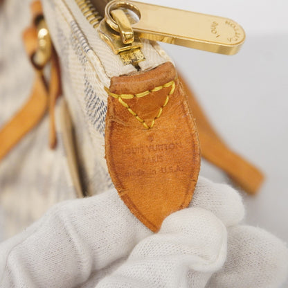 Louis Vuitton Damier Azur Totally Pm Tote Bag N51262 White