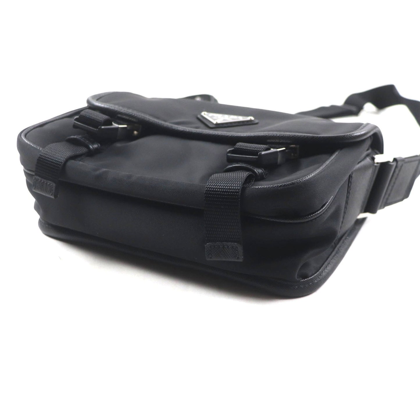 Prada 2Vd034 Triangle Logo Plate With Pouch