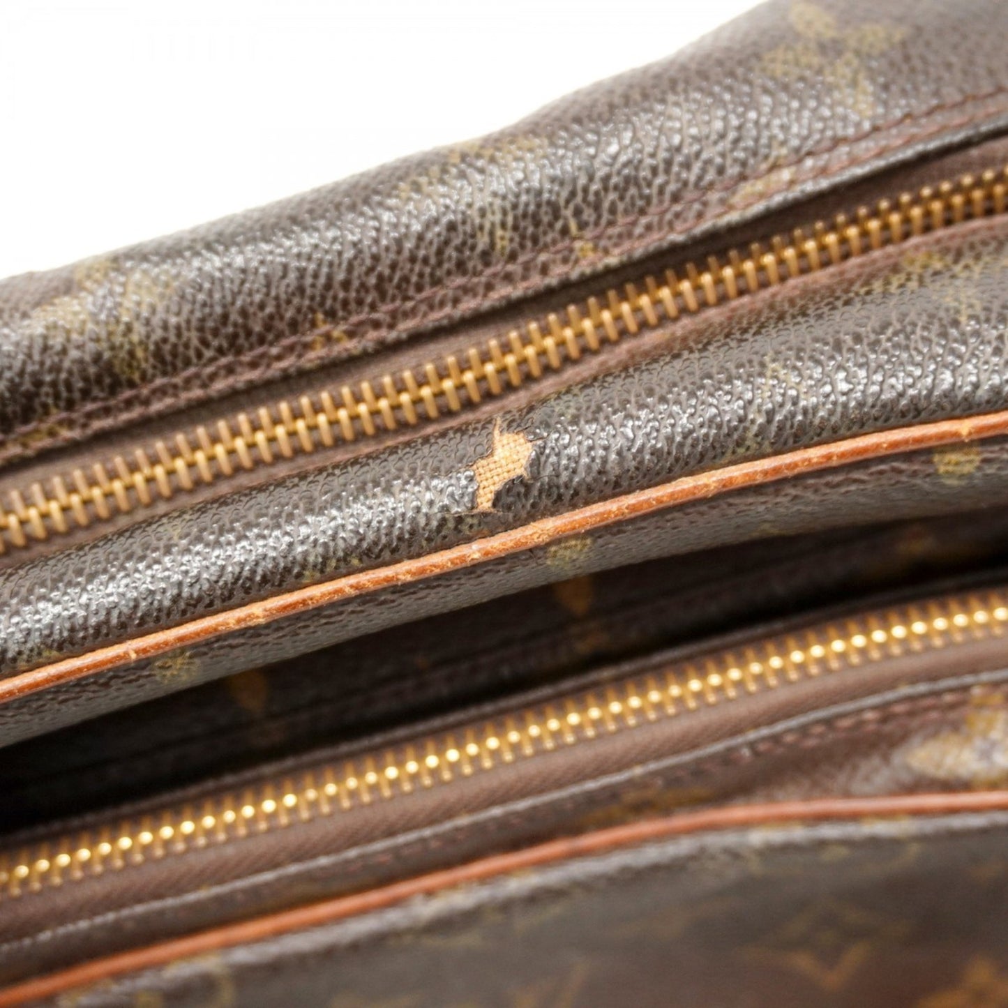 Louis Vuitton Monogram Nile Shoulder Bag M45244 Brown