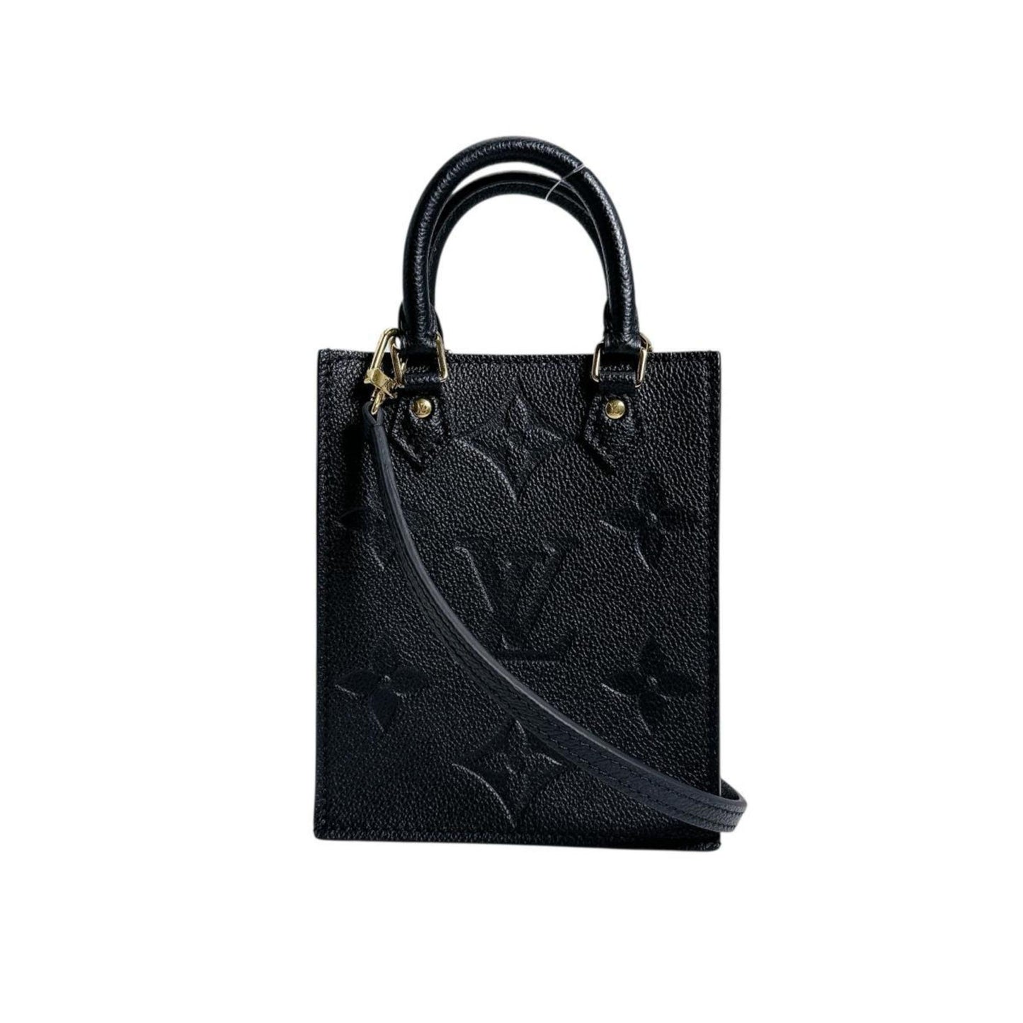 Louis Vuitton Monogram Petite Sac Plat Shoulder Bag