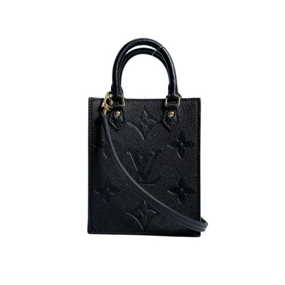 Louis Vuitton Monogram Petite Sac Plat Shoulder Bag