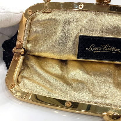 Louis Vuitton Satin Omonnier Handbag M92062Ja-24331