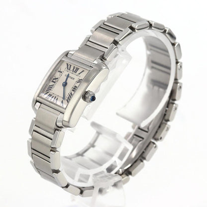 Cartier Tank Francaise Sm W51008Q3 Ss Wristwatch Quartz