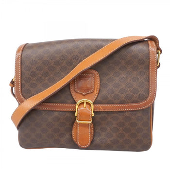 Celine Shoulder Bag Macadam Brown