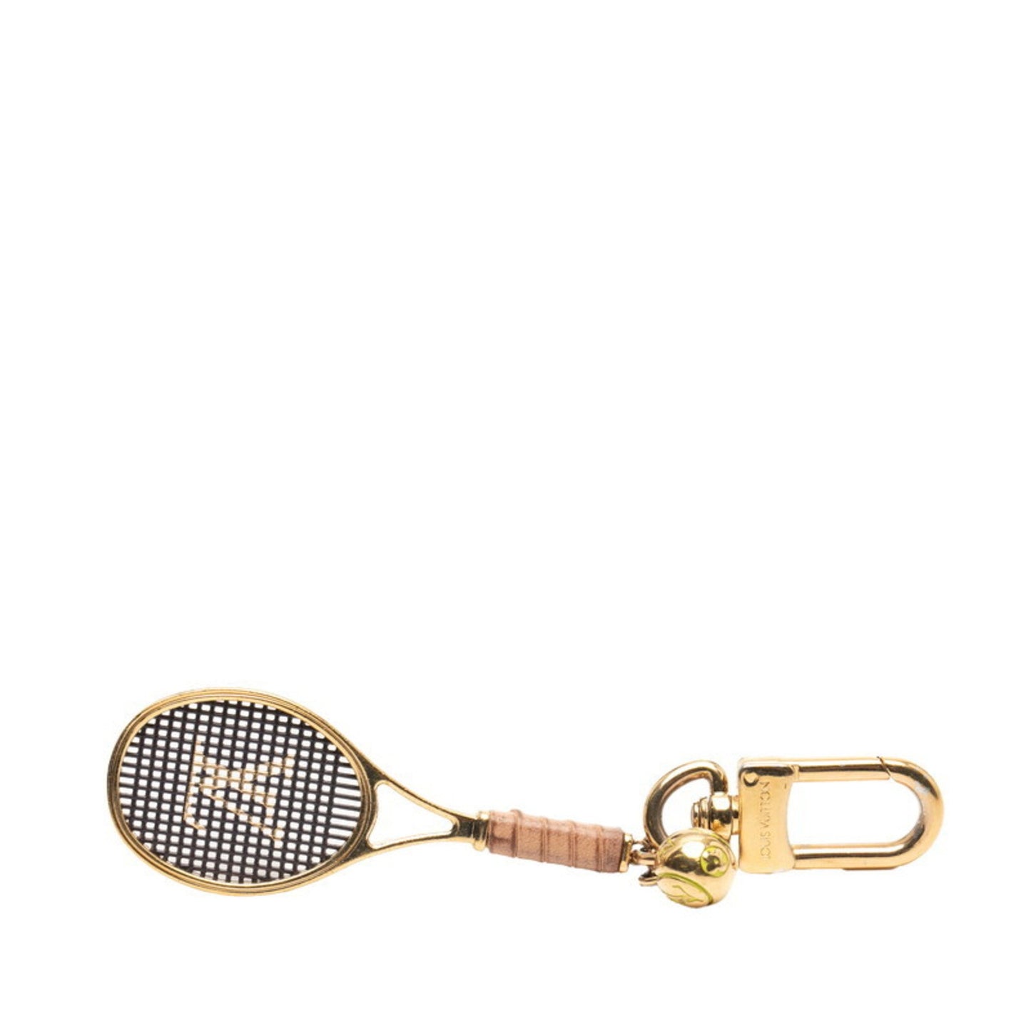 Louis Vuitton Bijoux Sac Lv Saab Keychain Key Ring M00839 Gold