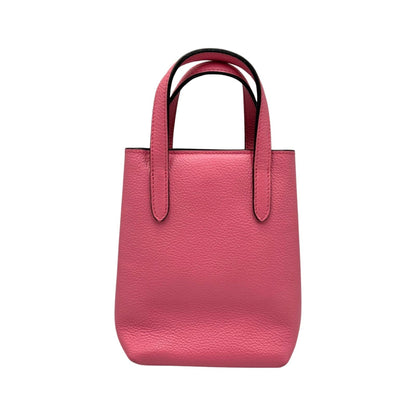 Salvatore Ferragamo 2-Way Mini Tote Shoulder Bag Gu-220024 In Pink Leather