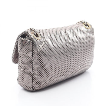 Chanel 2.55 Punched Leather Shoulder Bag