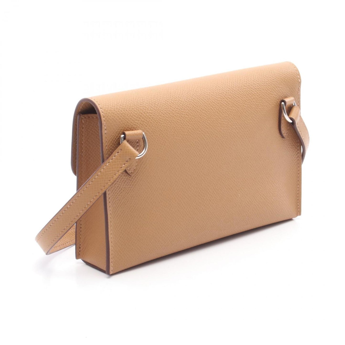 Hermes Herms Nap To Go Shoulder Bag In Calfskin Leather (Cowhide) With Epsom Leather