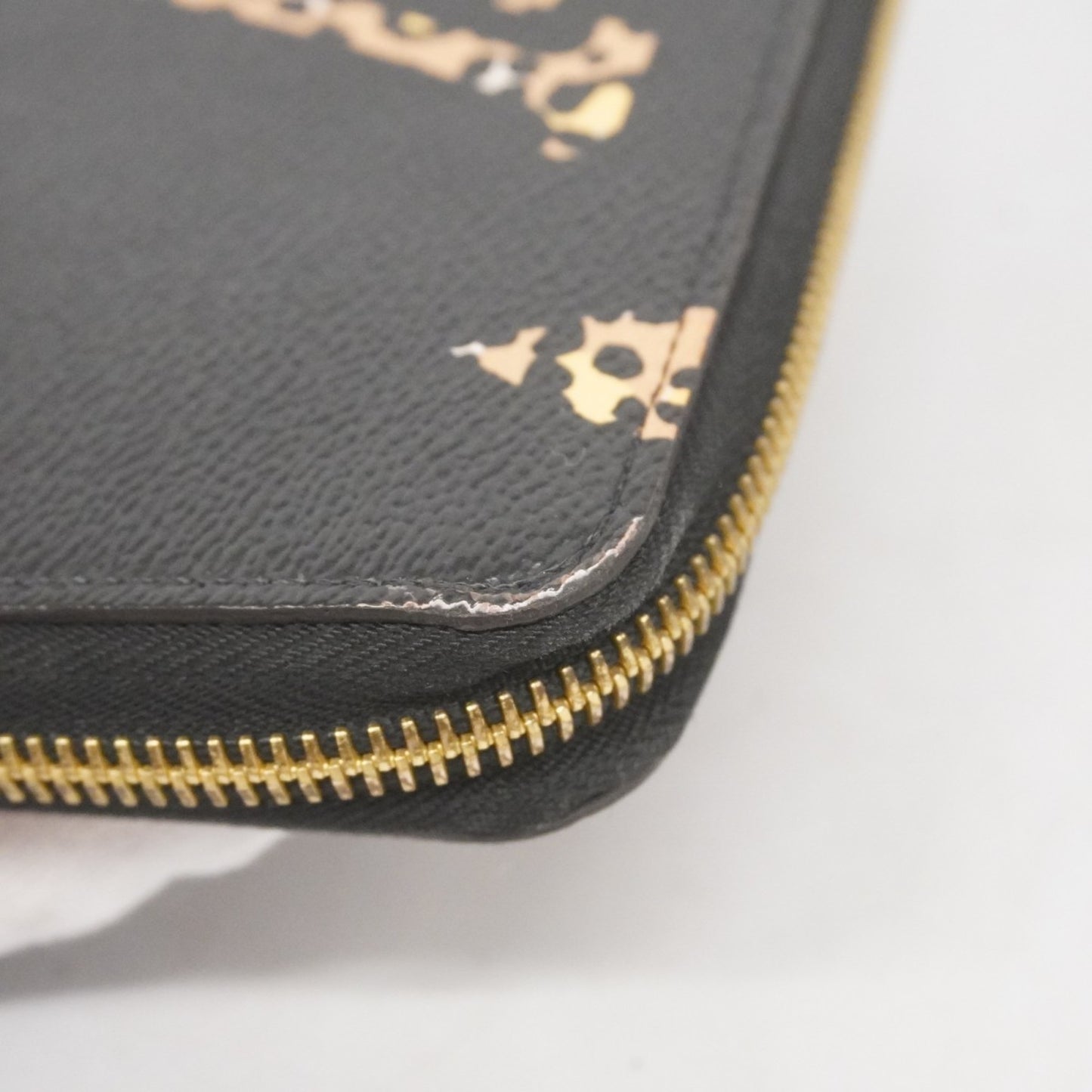 Louis Vuitton Monogram Jungle Zippy Wallet M44744 Brown Noir