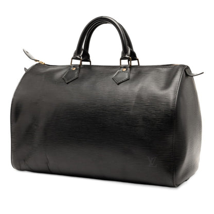 Louis Vuitton Epi Speedy 35 Handbag/Boston Bag M42992 Noir Black Leather