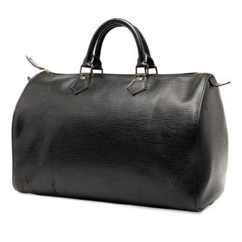 Louis Vuitton Epi Speedy 35 Handbag/Boston Bag M42992 Noir Black Leather