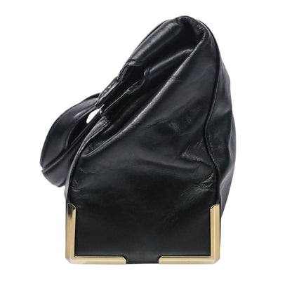 Alexander Wang Leather 2-Way Tote Bag/Clutch Bag In Black