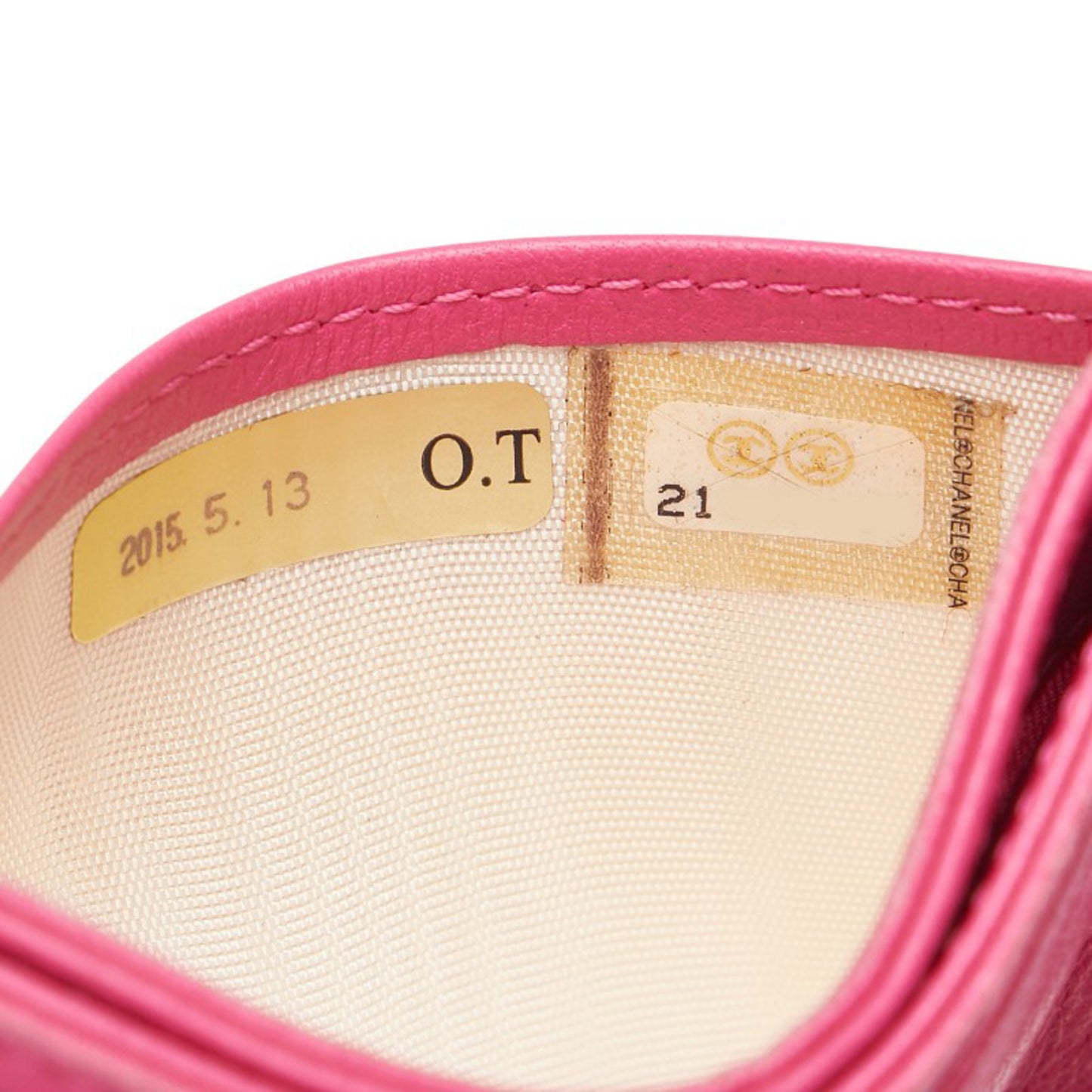 Chanel Matelasse Coco Mark Business Card Case