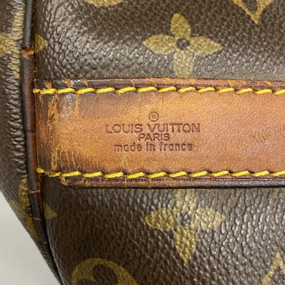 Louis Vuitton Monogram Keepall Bandouliere 50 Boston Bag M41416 Brown