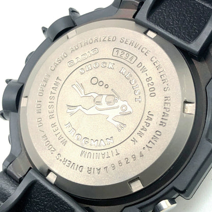 G-Shock Casio Dw-8200Z-1T Frogman
