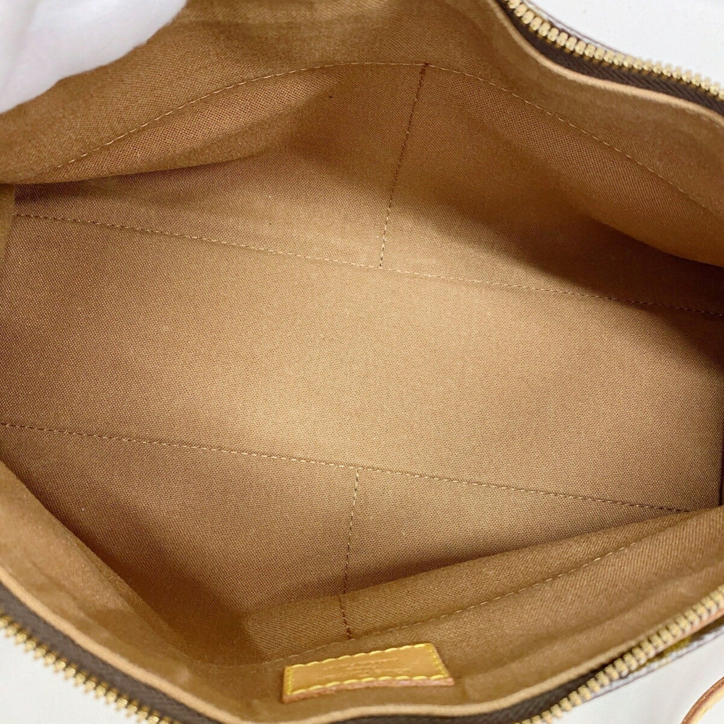 Louis Vuitton Monogram Popincourron Shoulder Bag M40008 Brown