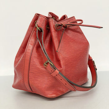 Louis Vuitton Epi Petit Noe Shoulder Bag M44107 Castilian Red