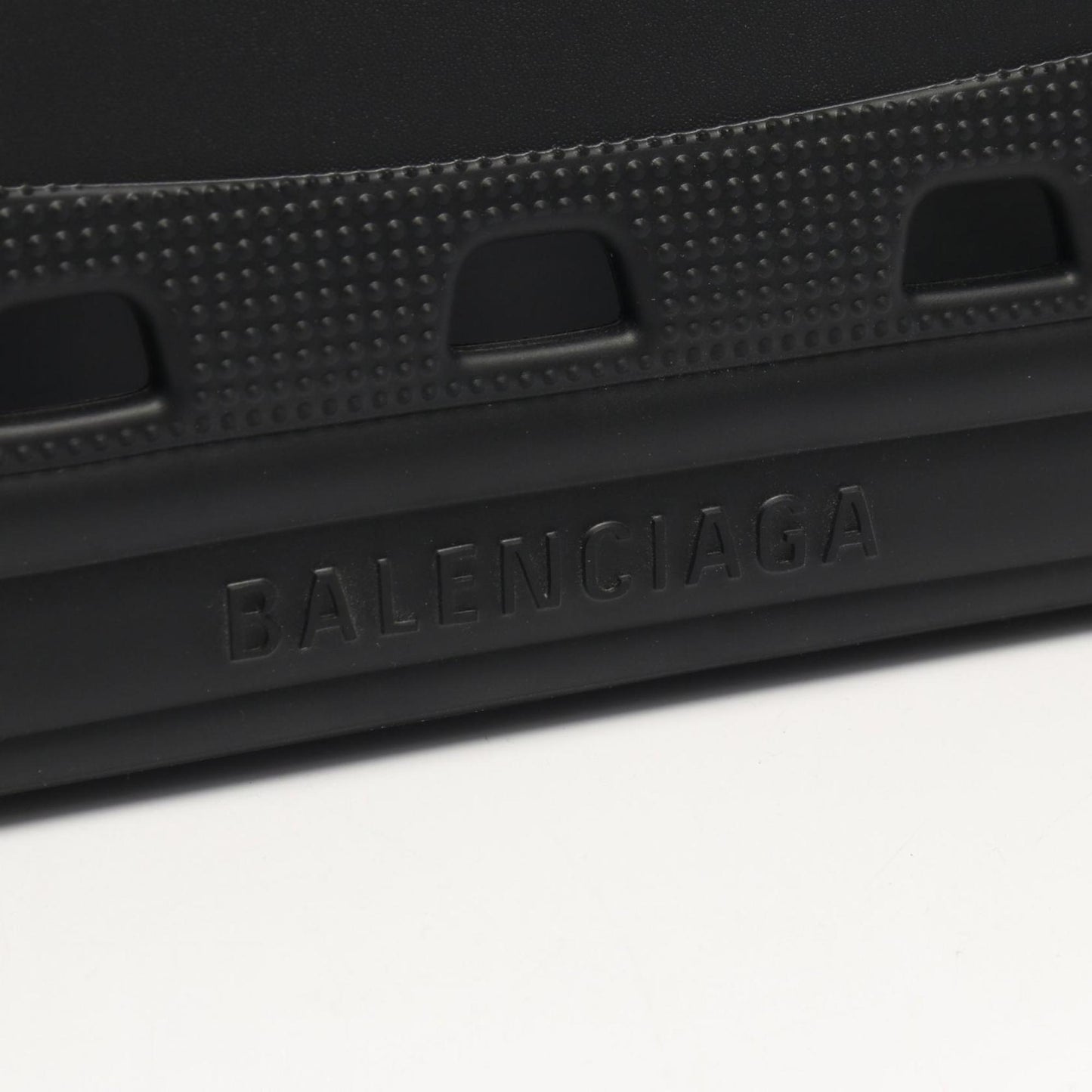 Balenciaga X Crocs Large Tote Bag In Rubber