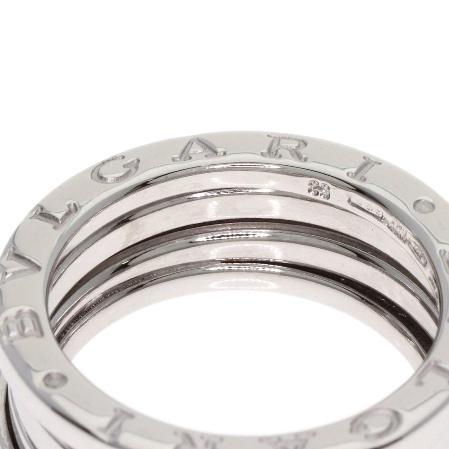 Bvlgari B-Zero1 2-Band #53 Ring In 18K White Gold
