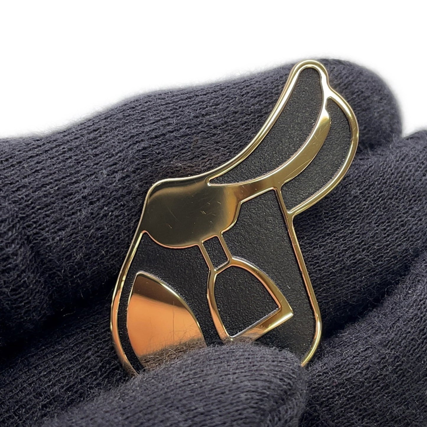 Metal Hermes Scarf Ring