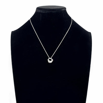 Tiffany & Co. Tiffany Eternal Circle Elsa Peretti Necklace In 925 Sterling Silver