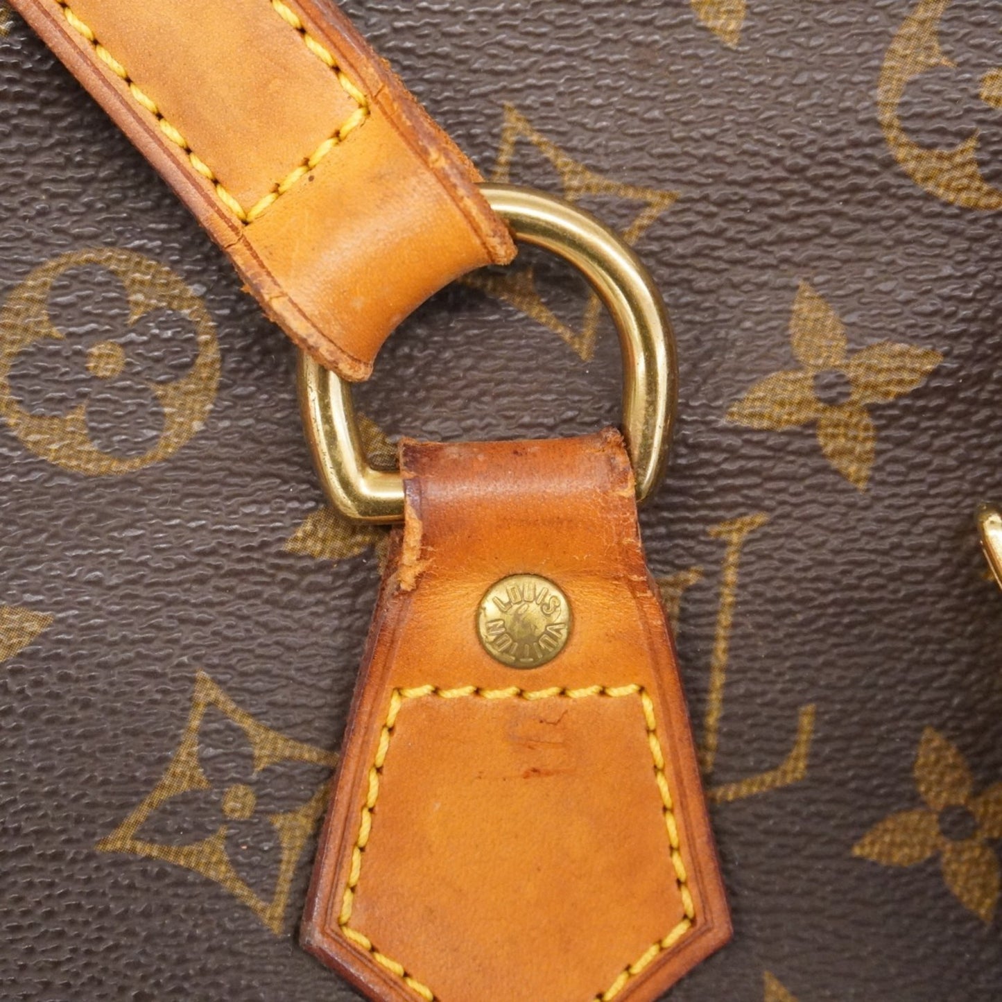 Louis Vuitton Monogram Ellipse Shoulder Bag M51128 Brown