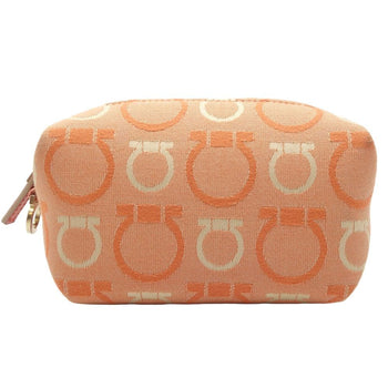 Salvatore Ferragamo Gancini Canvas Orange 180414