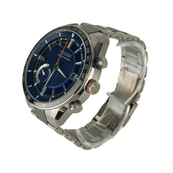 Citizen Attesa Satellite Wave Gps Solar Watch F150 T025811 Cc3085 51L Blue Dial Ti