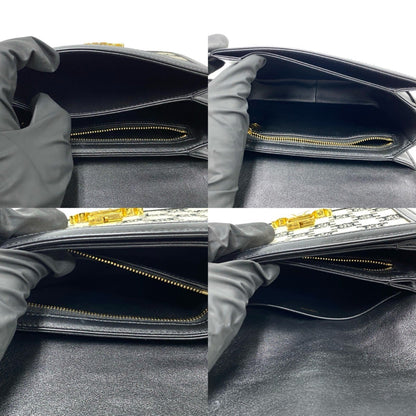 Celine Teen Triomphe Logo Metal Canvas