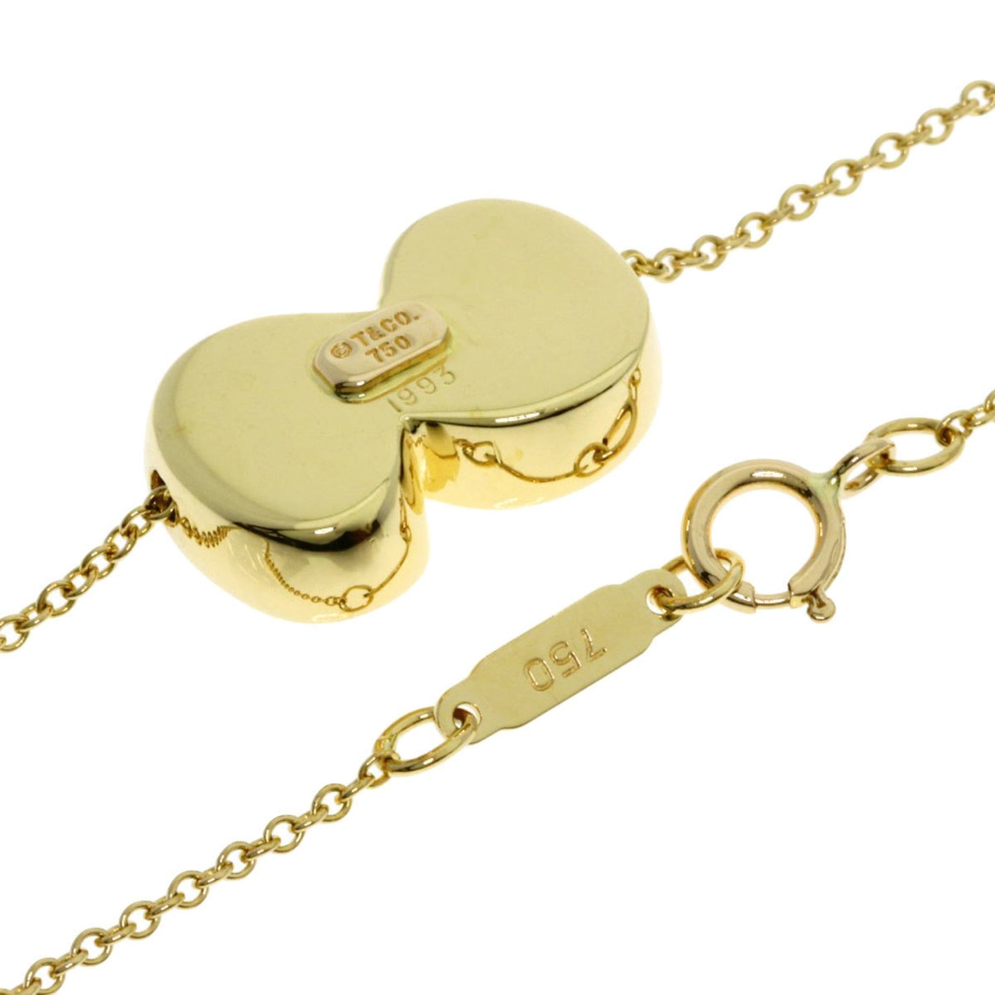 Tiffany & Co. Tornado Necklace In 18K Yellow Gold