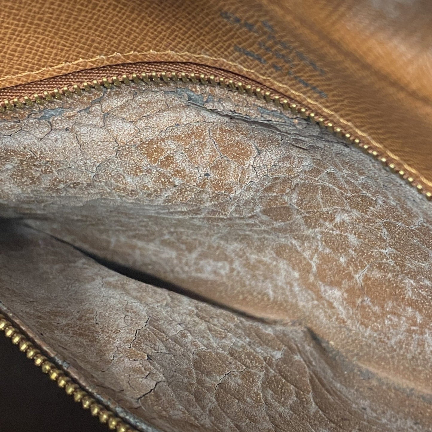 Louis Vuitton Monogram Boulogne 30 Shoulder Bag M51265 Brown