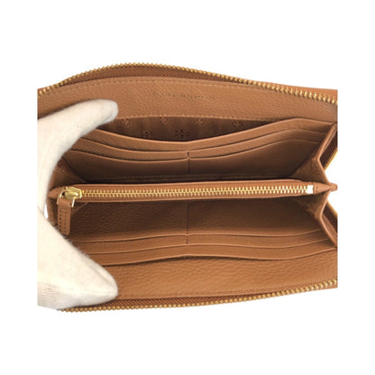 Tory Burch Britain Brown Leather Long Wallet