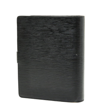 Louis Vuitton Epi Agenda Mm Notebook Cover R20202 Noir Black Leather