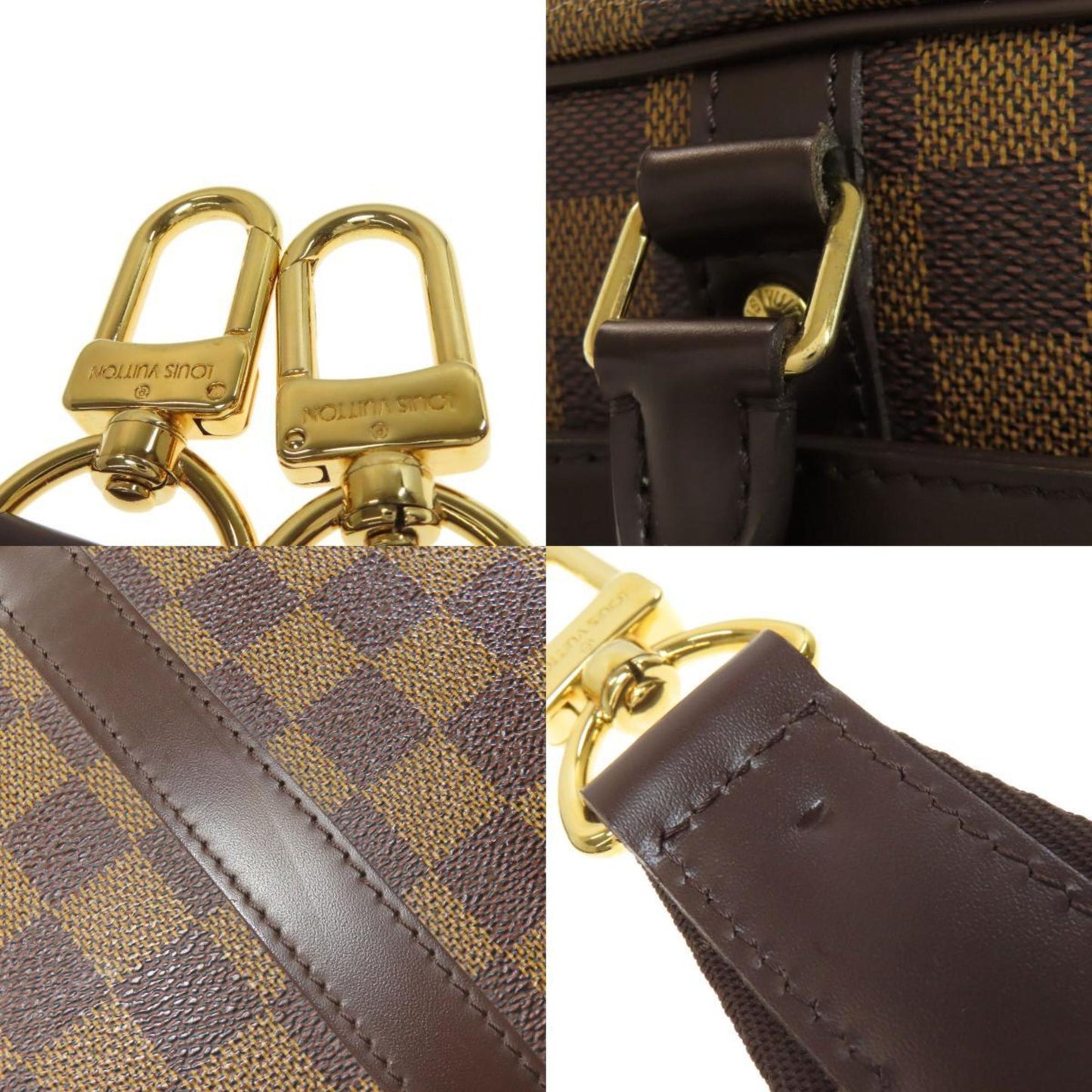 Louis Vuitton N41122 Porto Document Voyage Gm Bag Damier Canvas