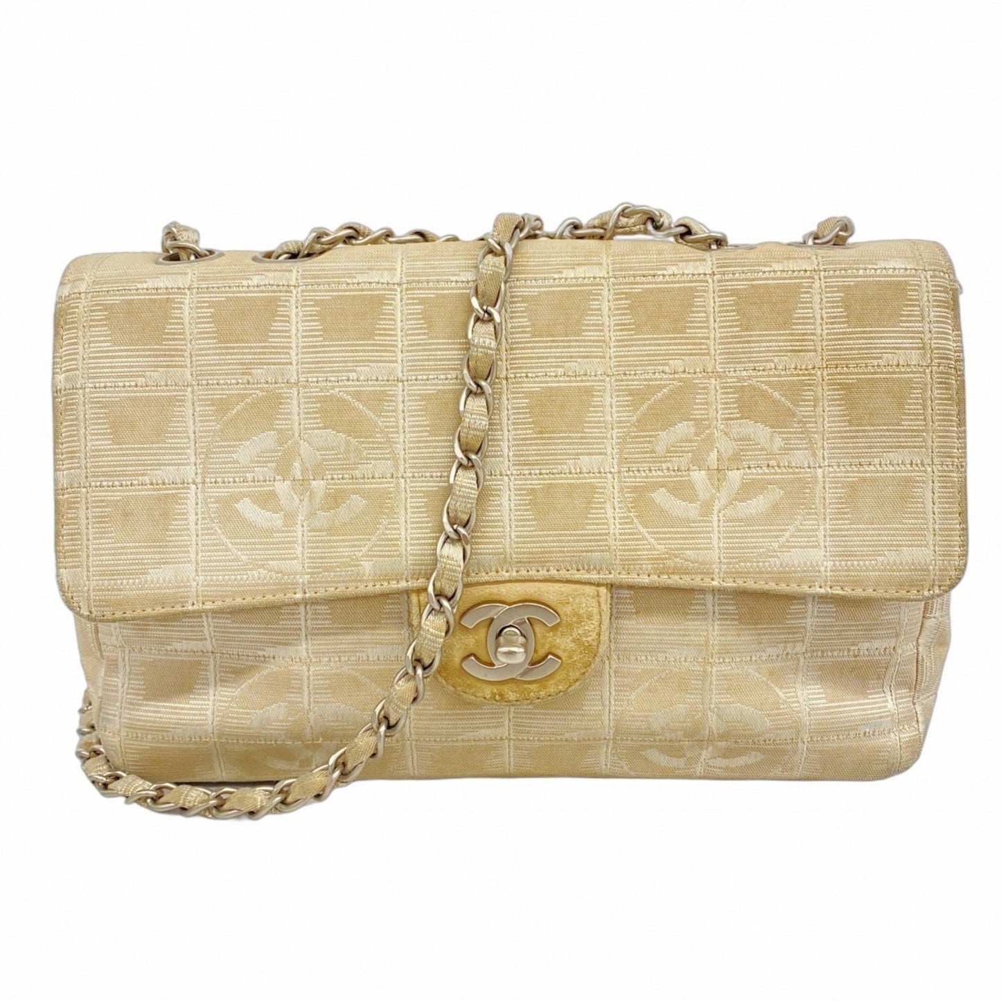 Chanel New Travel Shoulder Bag With Double Chain